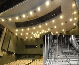 【羽島市】羽島市文化センター天井落下防止措置・照明設備更新事業